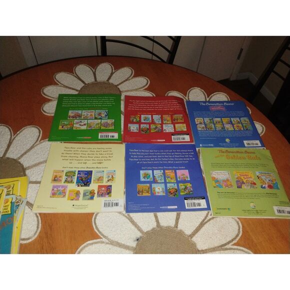 6 Modern Berenstain Bear Books - 2 Living Lights Included - Some Bent - Picture 4 of 4